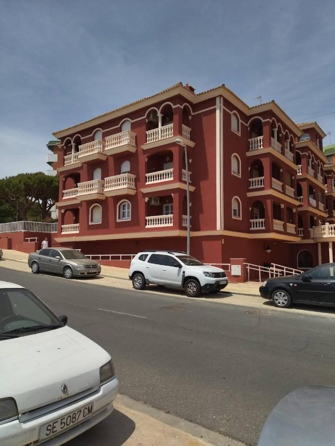 Apartamento Rojo Con Vistas Al Mar Mazagón Kültér fotó