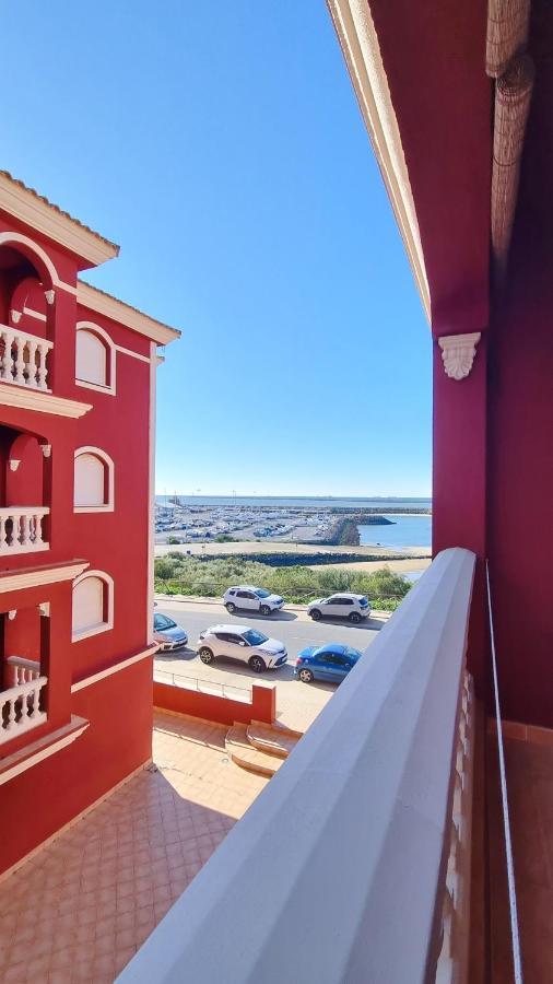 Apartamento Rojo Con Vistas Al Mar Mazagón Kültér fotó